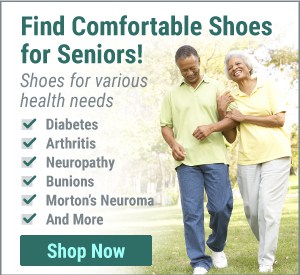 Find Comfortable Shoes for Seniors!
