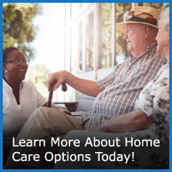 Seniors at Home With Their Home Care Provider