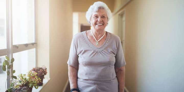 Senior Enjoying Assisted Living