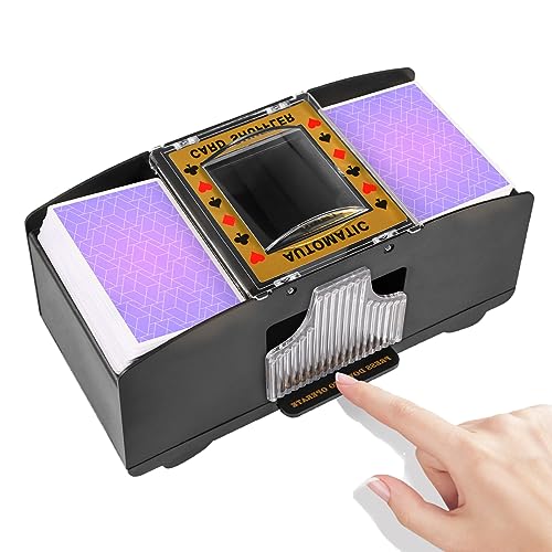 Automatic card shuffler