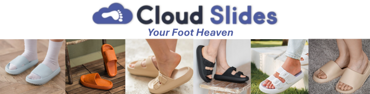 Supportive women's sandals, Cloud Slides