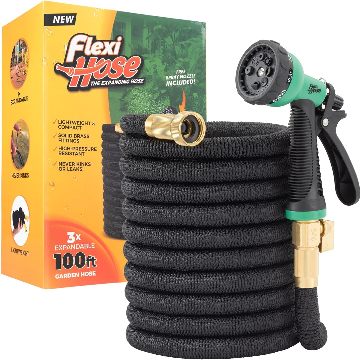 Lightweight garden hose for elderly
